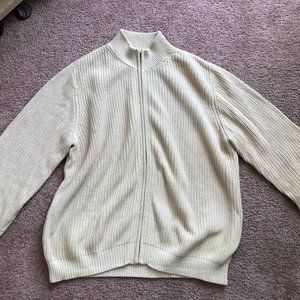 LL Bean Zip Up Sweater